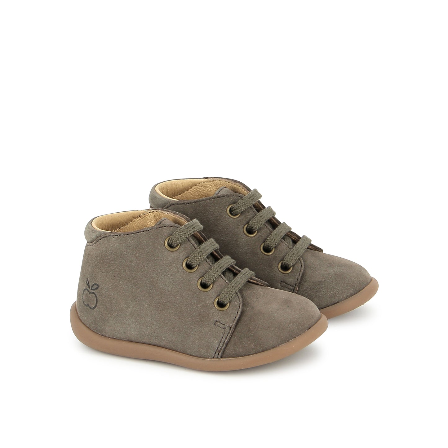 POM D'API STAND UP Nub Marron Glacé chaussures hautes Bottillons