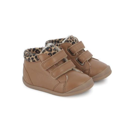 Babies/salomés 18 POM D'API FLEX UP EASY Camel Léo chaussures Hautes Bottillons 3663890833263