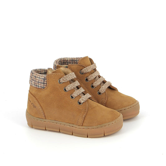 Chaussures Hautes/Botillons POM D'API START TOP Camel Bottillons