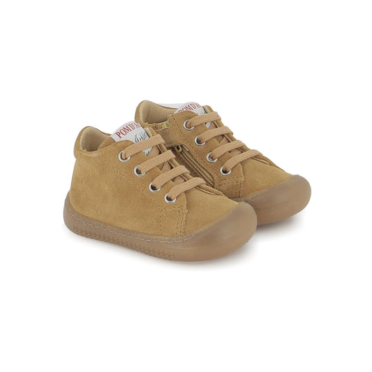 Chaussures Hautes/Botillons POM D'API YAKA WALK Biscuit Bottillons Premiers Pas