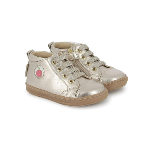 Chaussures hautes/Botillons SHOO POM BOUBA ZIP LACE Bronze bottillons