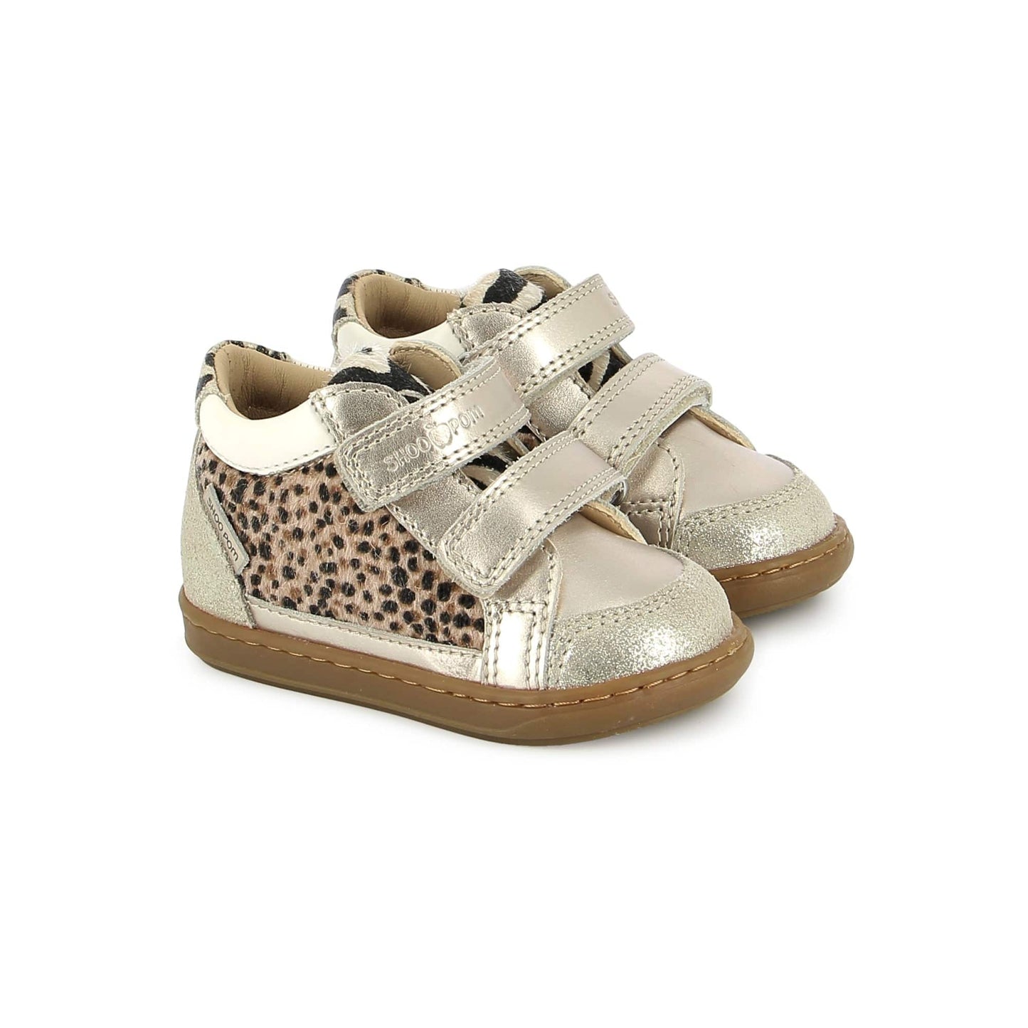 Chaussures hautes/Botillons SHOO POM BOUBA EASY CO Hairy Cheetah bottillons