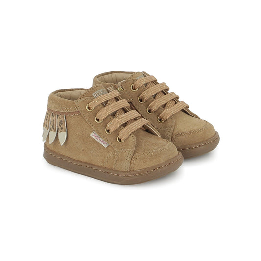 Chaussures hautes/Botillons SHOO POM BOUBA PLUM Camel Bottillons