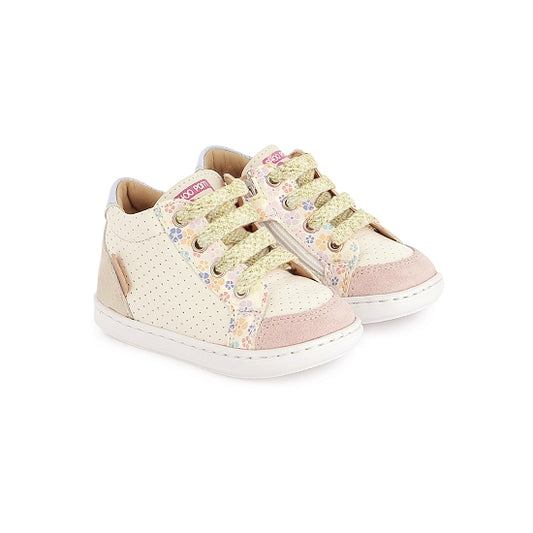 SHOO POM BOUBA ZIP Craie Light Pink bottillons