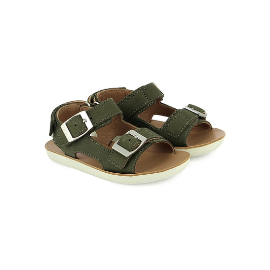 SHOO POM GOA BACK EASY Kaki Sandales Nu Pieds