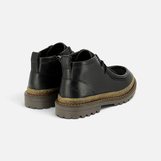 POM D'API WALL ZIP MICKY Noir Bottillons