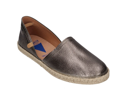 Toiles / Espadrilles adulte VERBENAS CARMEN Plomb Espadrilles