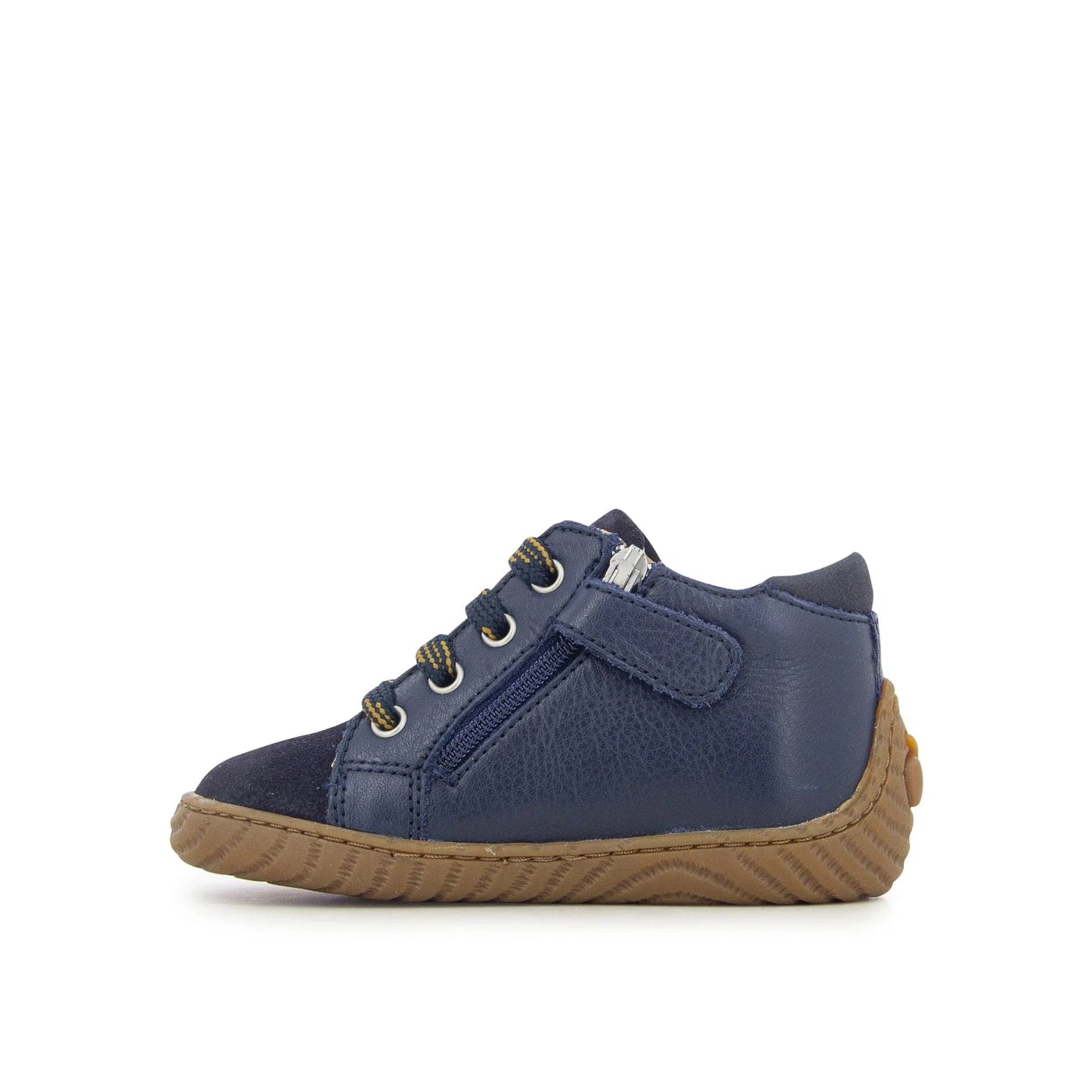 Chaussures Hautes/Botillons SHOO POM WOOD ZIP BASE Navy bottillons