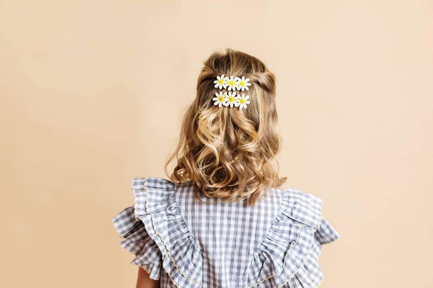 accessoires Barrette 3 marguerites F_116