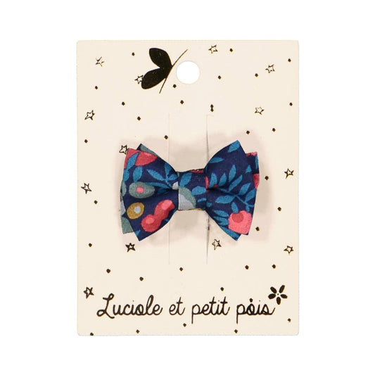 accessoires Barrette mini nœud double - Liberty Wiltshire nausicaa LBND_88
