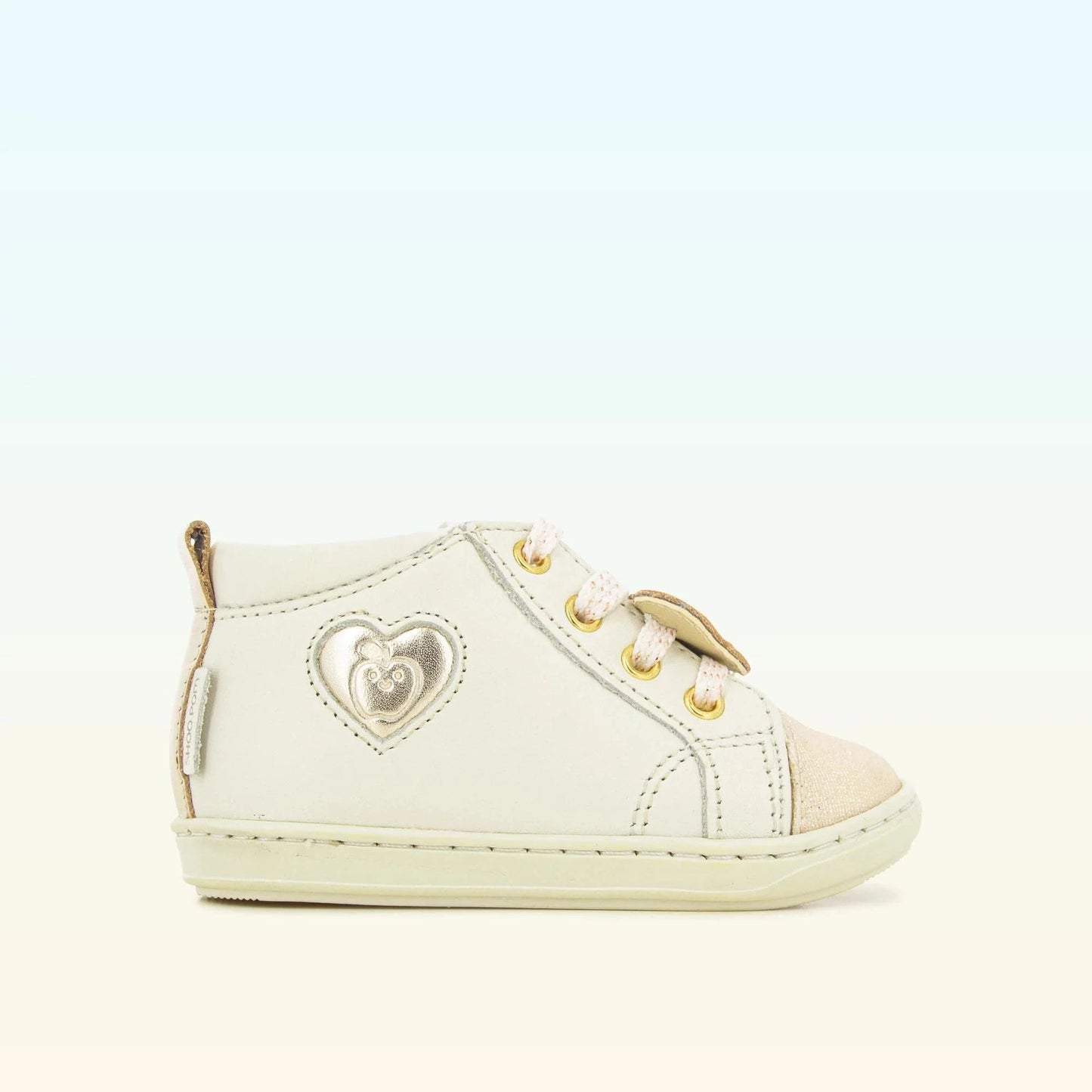Chaussures hautes/Botillons SHOO POM BOUBA HEART Platine bottillons