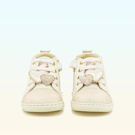 Chaussures hautes/Botillons SHOO POM BOUBA HEART Platine bottillons