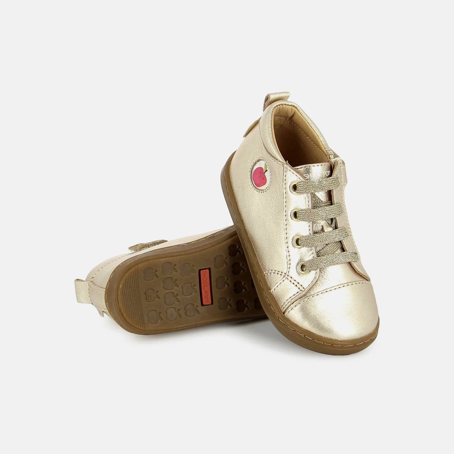Chaussures hautes/Botillons SHOO POM BOUBA ZIP LACE Bronze bottillons
