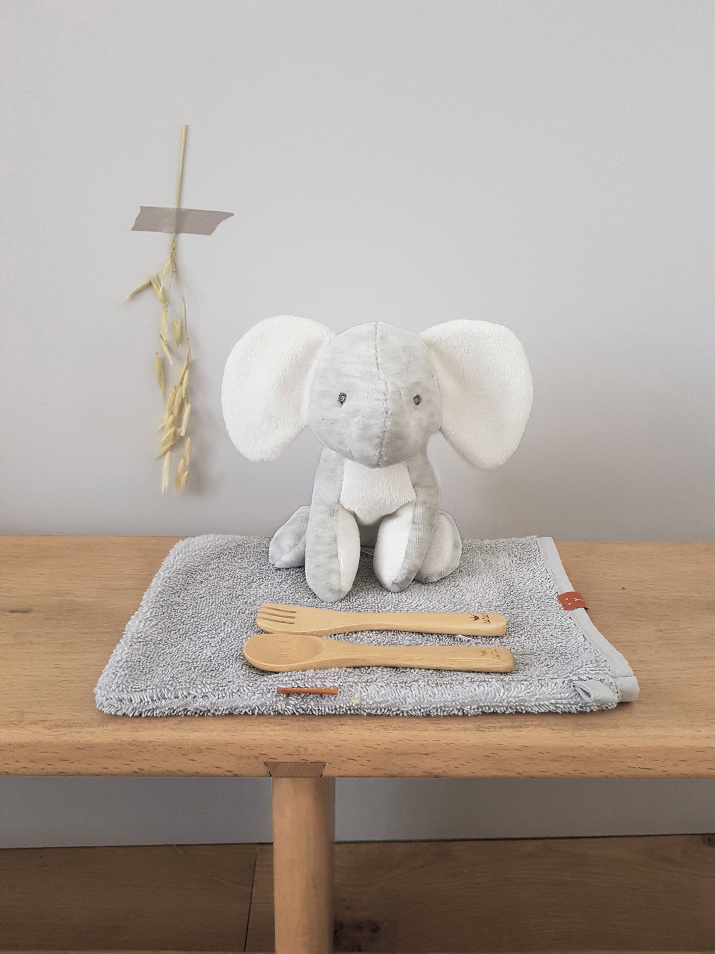 accessoires Peluche éléphant gris 51235