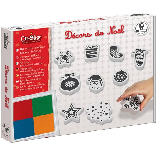 Kit outils tampons "Décors de Noël"