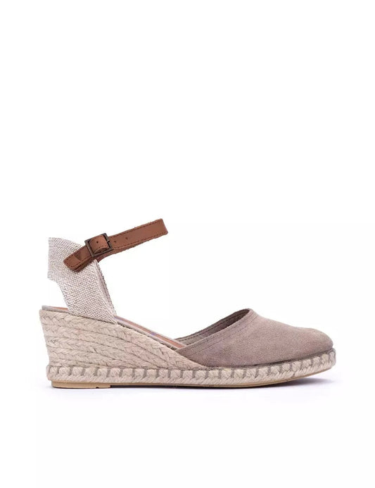 Sandales / Nu Pieds adulte VERBENAS MALENA Beige Sandales Compensées Nu Pieds