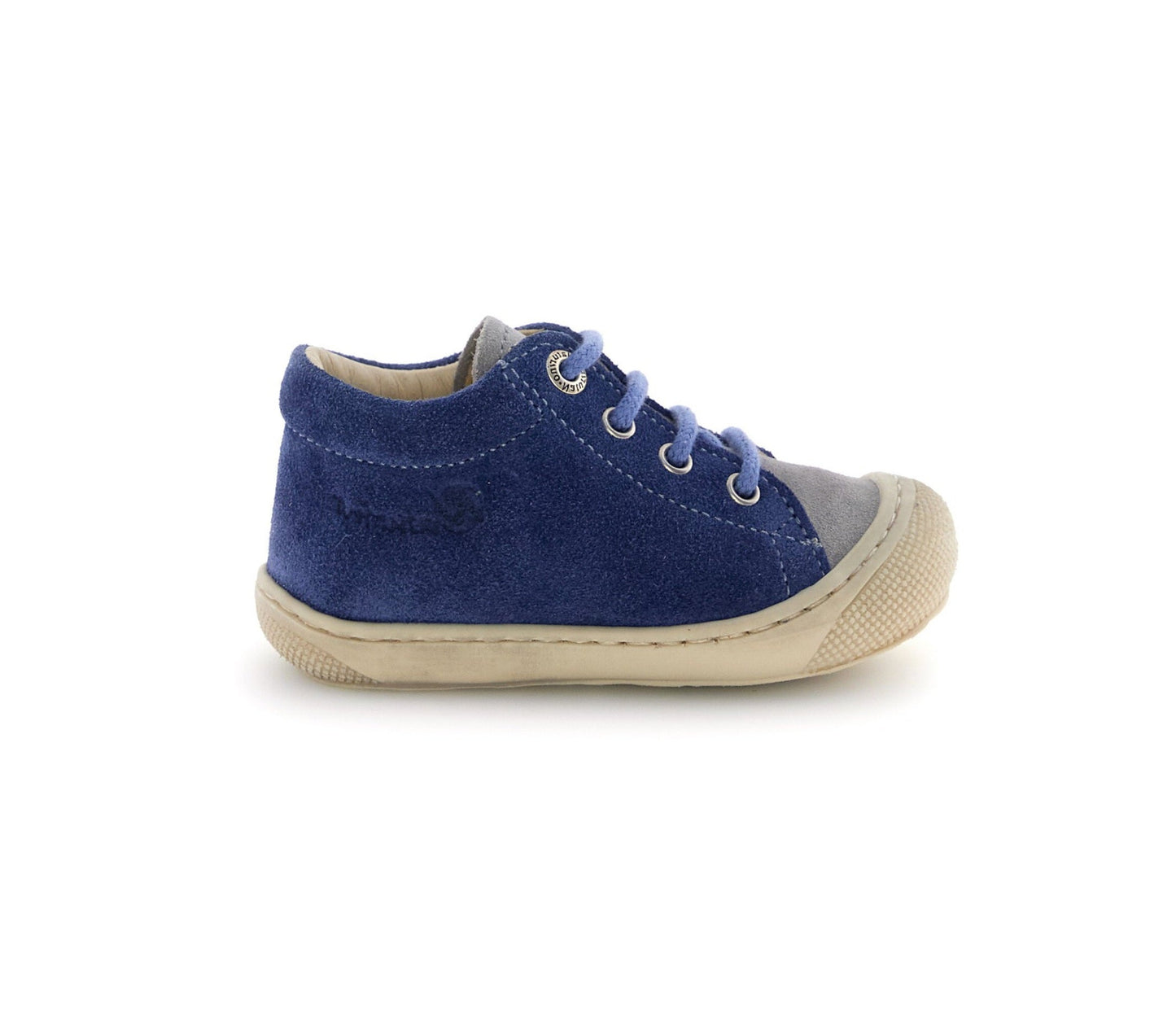 NATURINO COCOON Bone Azure Grey bottillons Premiers pas