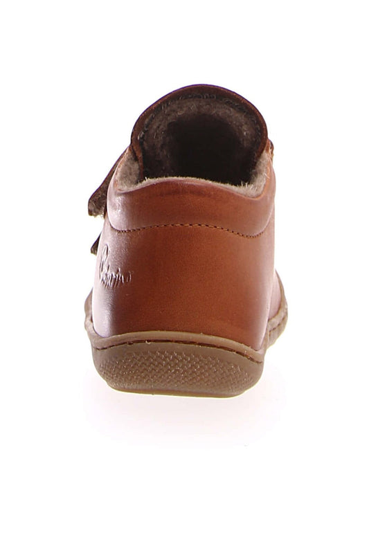 Chaussures Hautes/Botillons 20 NATURINO COCOON Velcro Camel Laine bottillons 8053502659032