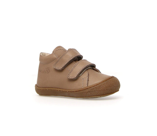 Pré marche NATURINO COCOON velcro taupe botillons