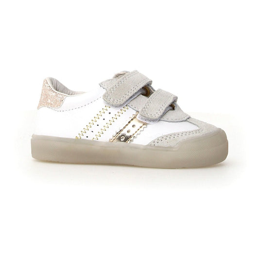 Chaussures Basses/Baskets/Sneakers NATURINO RIBY VL White Platinium chaussures Basses Baskets