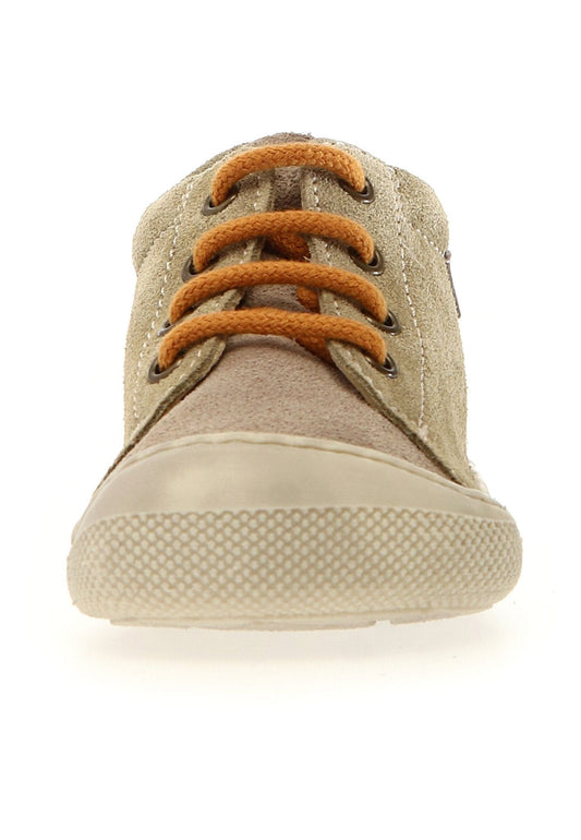 Pré marche NATURINO AMUR VL Stone Beige bottillons barefoot