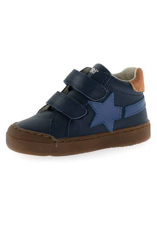 Chaussures hautes/Botillons NATURINO SINGERY Navy Celeste baskets Chaussures Hautes