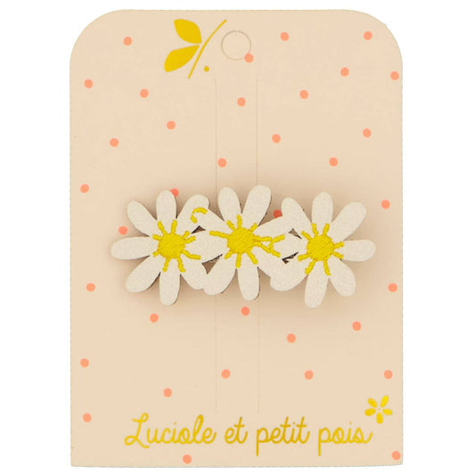 accessoires Barrette 3 marguerites F_116