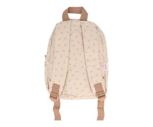 Tutete Sac à dos enfant matelassé petite taille Feuilles Sand