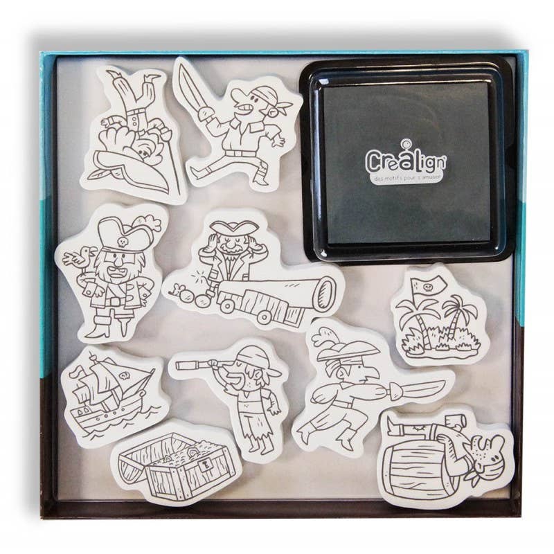 Personnages à tamponner : Les pirates