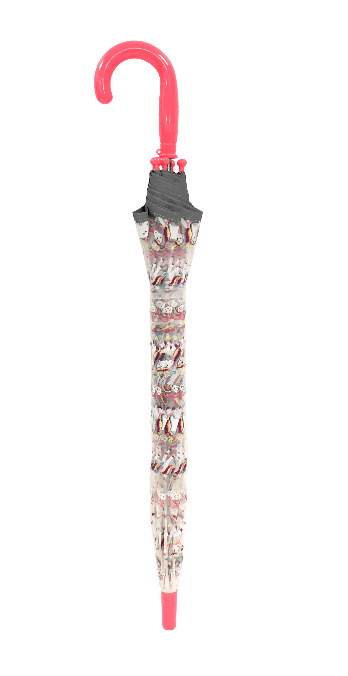 accessoires Parapluie Enfant Transparent Licorne Rose - Réfléchissant BUL3465