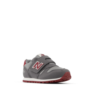 Chaussures Basses/Baskets/Sneakers NEW BALANCE IZ 373 VM2 Gris Rouge sneakers baskets