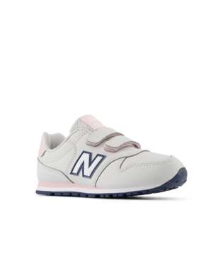 Chaussures Basses/Baskets/Sneakers NEW BALANCE PV500 FGP Blanc rose sneakers baskets