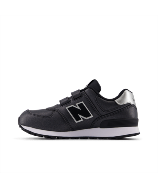 Chaussures Basses/Baskets/Sneakers NEW BALANCE PV574 FM Noir Argent Chaussures Basses Baskets Sneakers