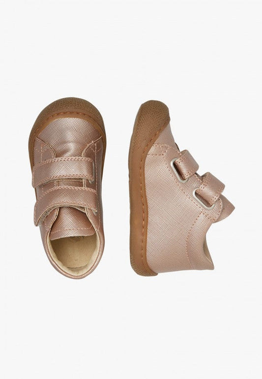 Pré marche NATURINO COCOON velcro Signature Rose bottillons