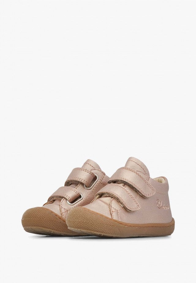 Pré marche NATURINO COCOON velcro Signature Rose bottillons