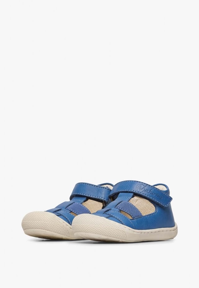Babies/Salomés 26 NATURINO LANGEN bone Bleu salome