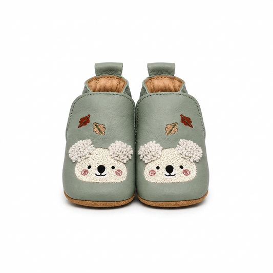 BELLAMY FUR WINTER Vert Chausssons