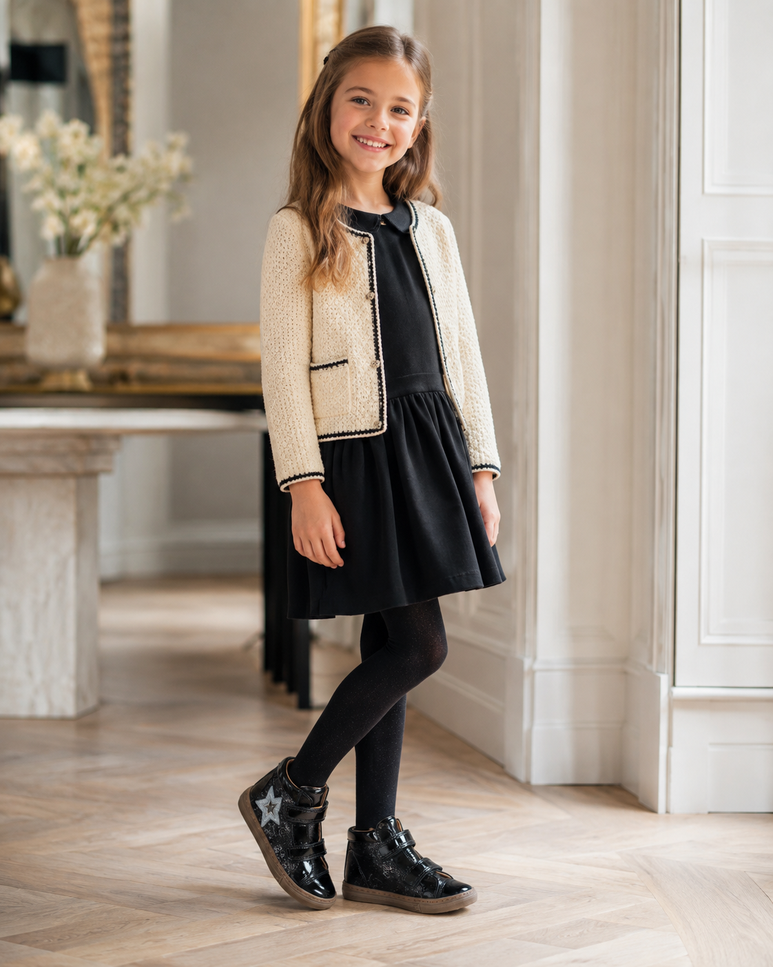 GBB ANTONIA SCRATCH Noir Chaussures Hautes