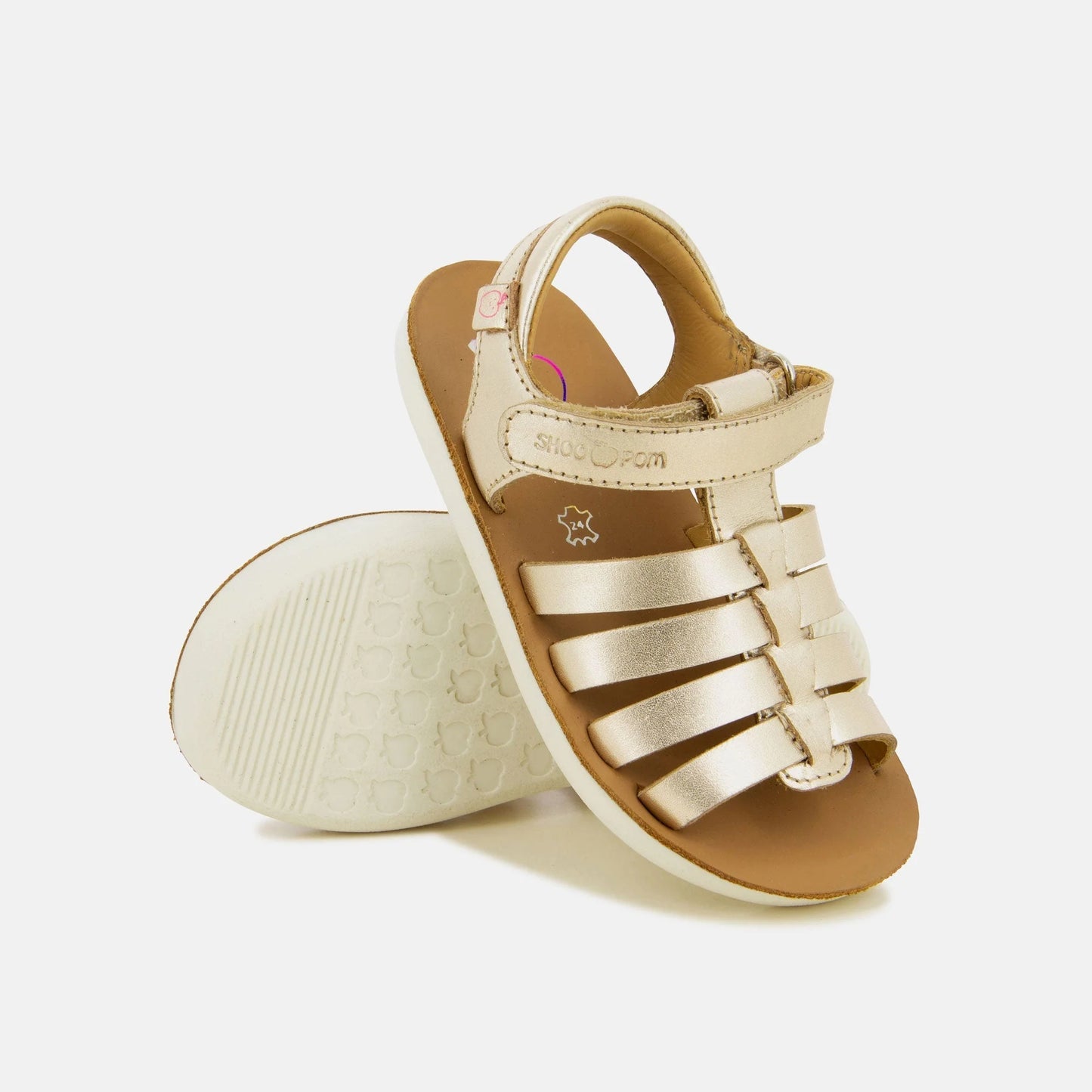 SHOO POM GOA SPART Platine Sandales Nu Pieds