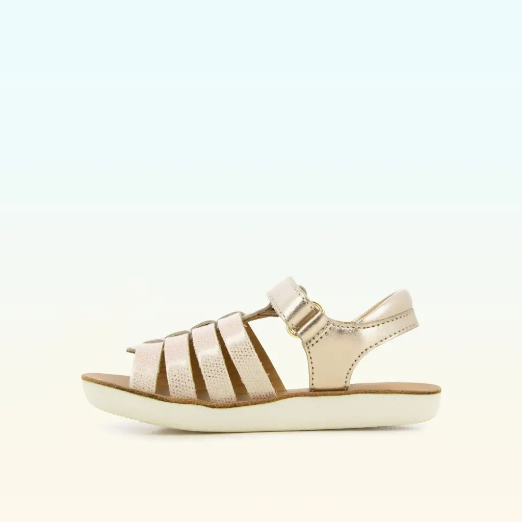 SHOO POM GOA SPART Bronze Sandales Nu Pieds