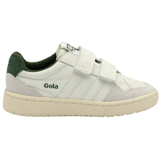 sneakers/basket GOLA EAGLE STRAP Blanc Vert Sneakers Baskets