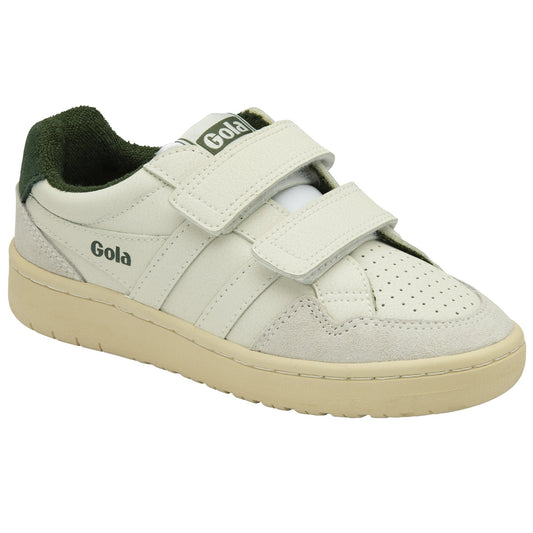 sneakers/basket GOLA EAGLE STRAP Blanc Vert Sneakers Baskets
