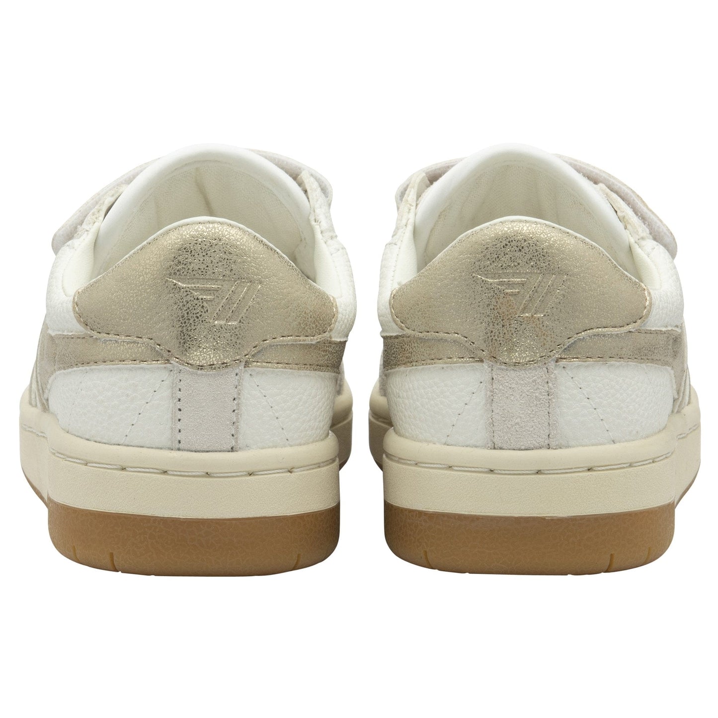 sneakers/basket GOLA FALCON MIRROR strap Blanc Doré basket sneakers