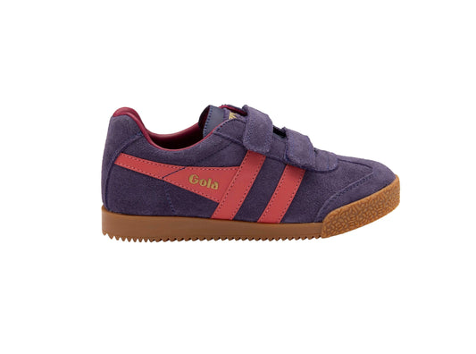 GOLA HARRIER STRAP Plum Coral Cerise Sneakers Baskets