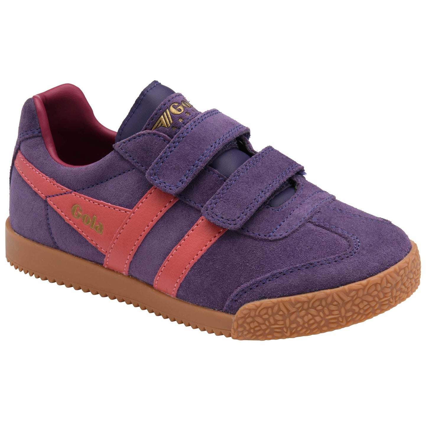 GOLA HARRIER STRAP Plum Coral Cerise Sneakers Baskets