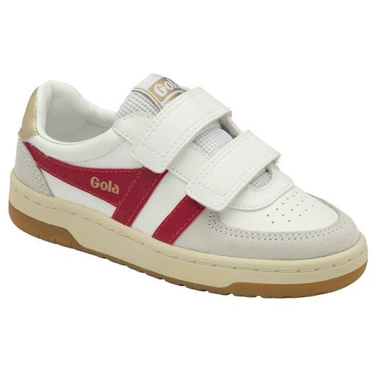 sneakers/basket GOLA HAWK STRAP Blanc Rouge Sneakers Baskets