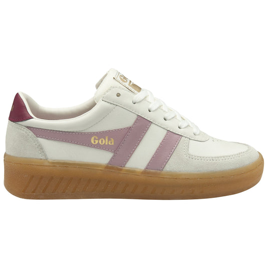 Sneakers/Baskets adulte GOLA GRANDSLAM ELITE Blanc bonbon Cerise Sneakers Baskets adulte