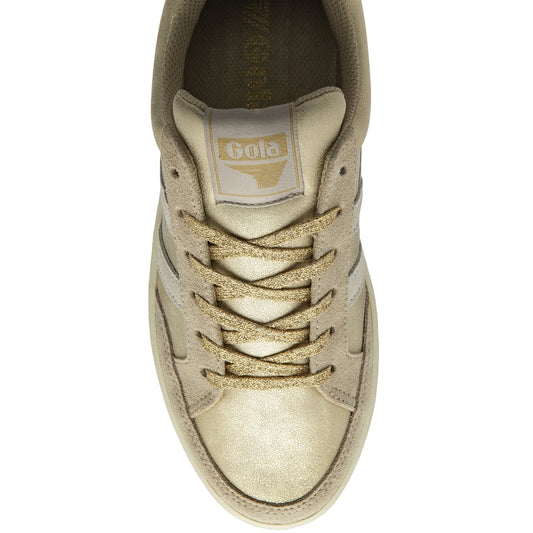 Sneakers/Baskets adulte GOLA SUPERSLAM BLAZE Gold Off White Cerise Sneakers Baskets adulte