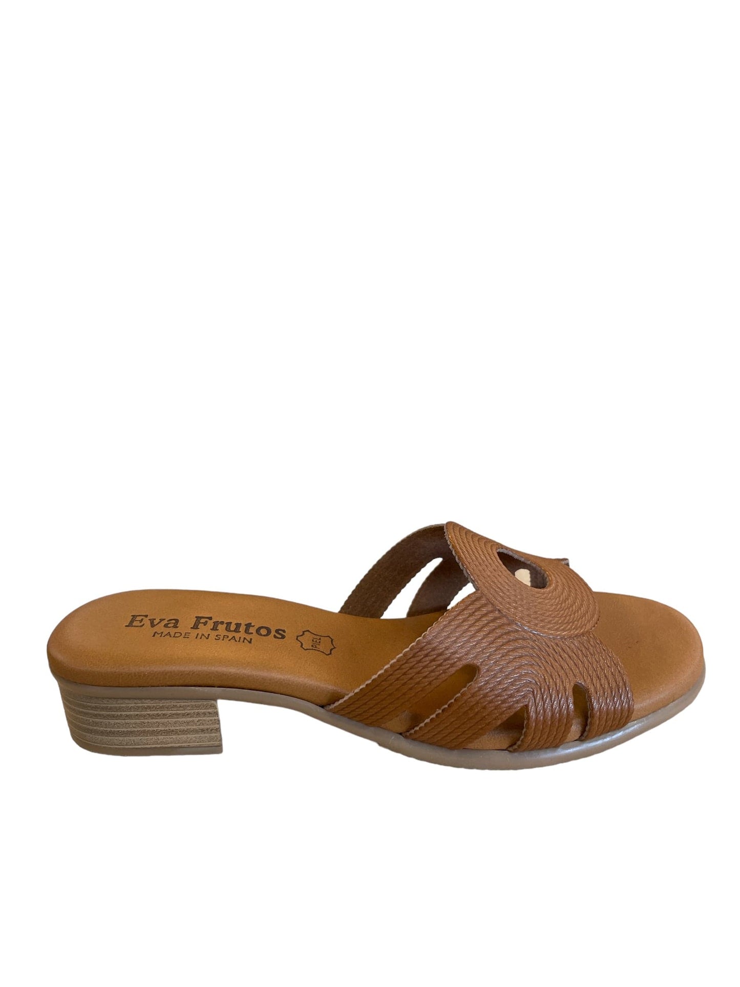 Sandales / Nu Pieds adulte EVA FRUTOS 1300 Camel Mules Sandales Nu pieds