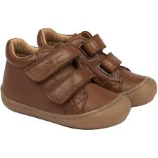 Chaussures Hautes/Botillons POM POM FIRST SPORT VELCRO Camel Premiers Pas Prémarche